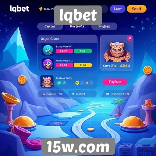 Interface do usuário e navegação no lqbet